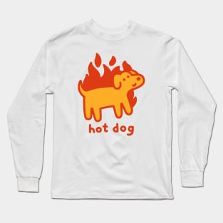 Hot Dog Long Sleeve T-Shirt